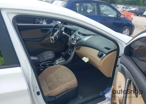 2013 Hyundai Elantra Gls z USA, uszkodzony, nr VIN 5NPDH4AE3DH372971